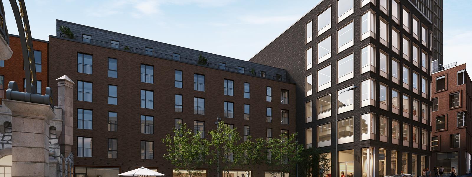 Kløcker Hus set fra Kridttårnet